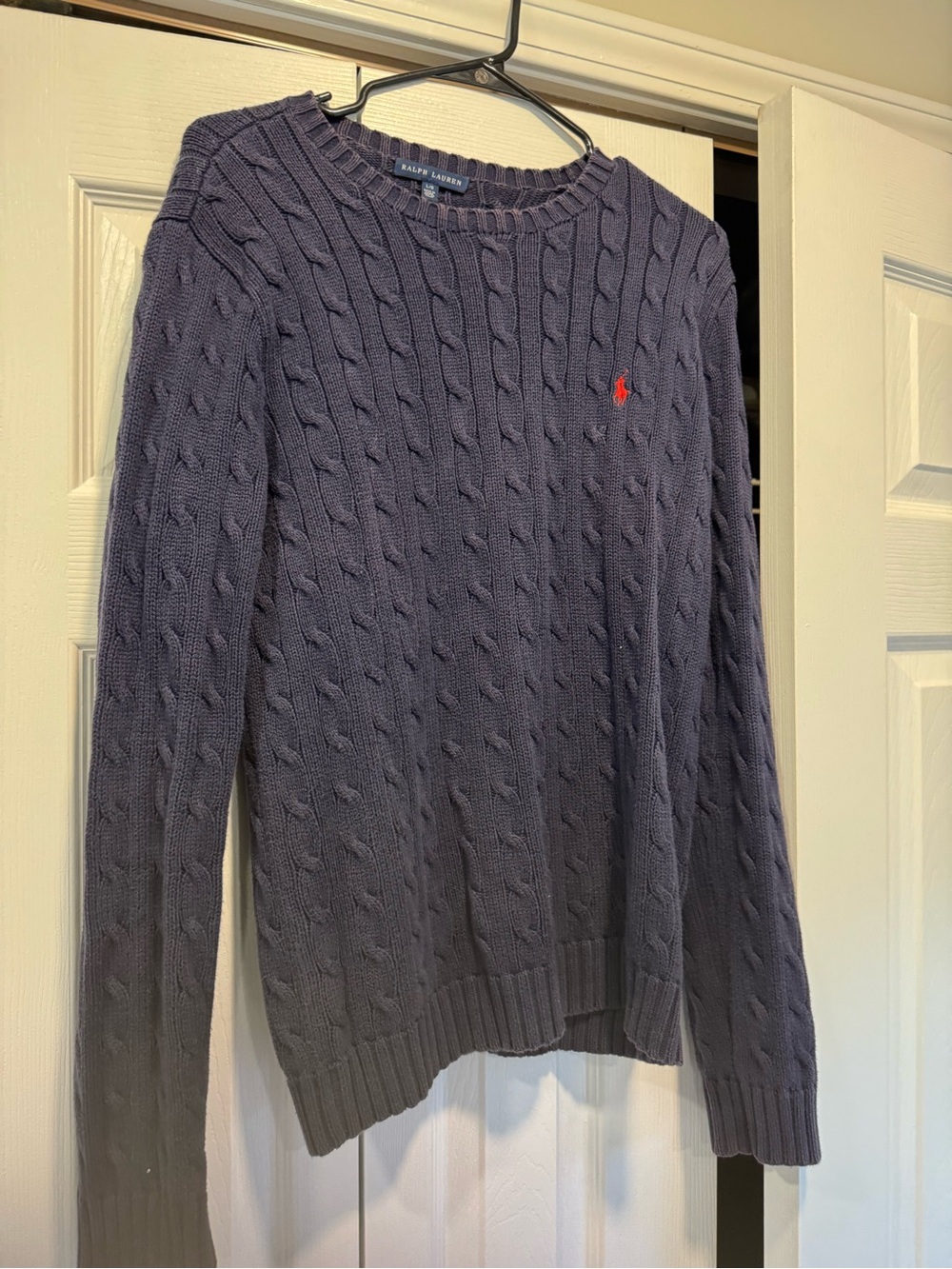 Ralph Lauren Cable-Knit Crewneck Sweater